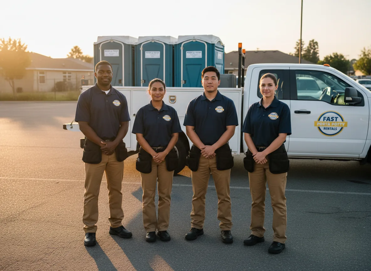 Standard Porta Potty Rentals company in Henderson, TX